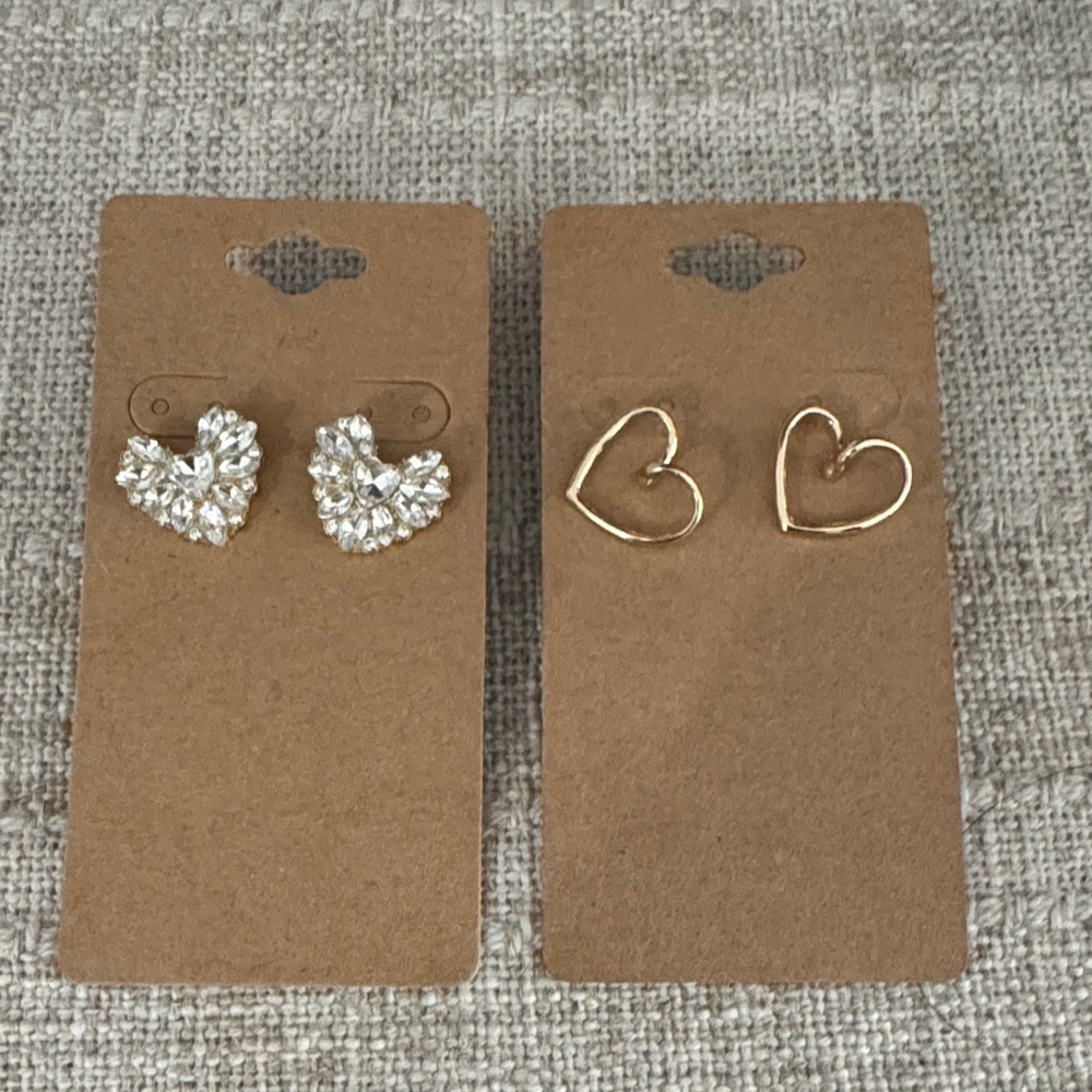 Bundle of Heart Earring studs